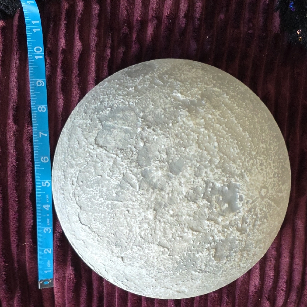 Moon Lamp Sphere - Textured Pale Gray Sphere 2019 Uncle Milton Industries
